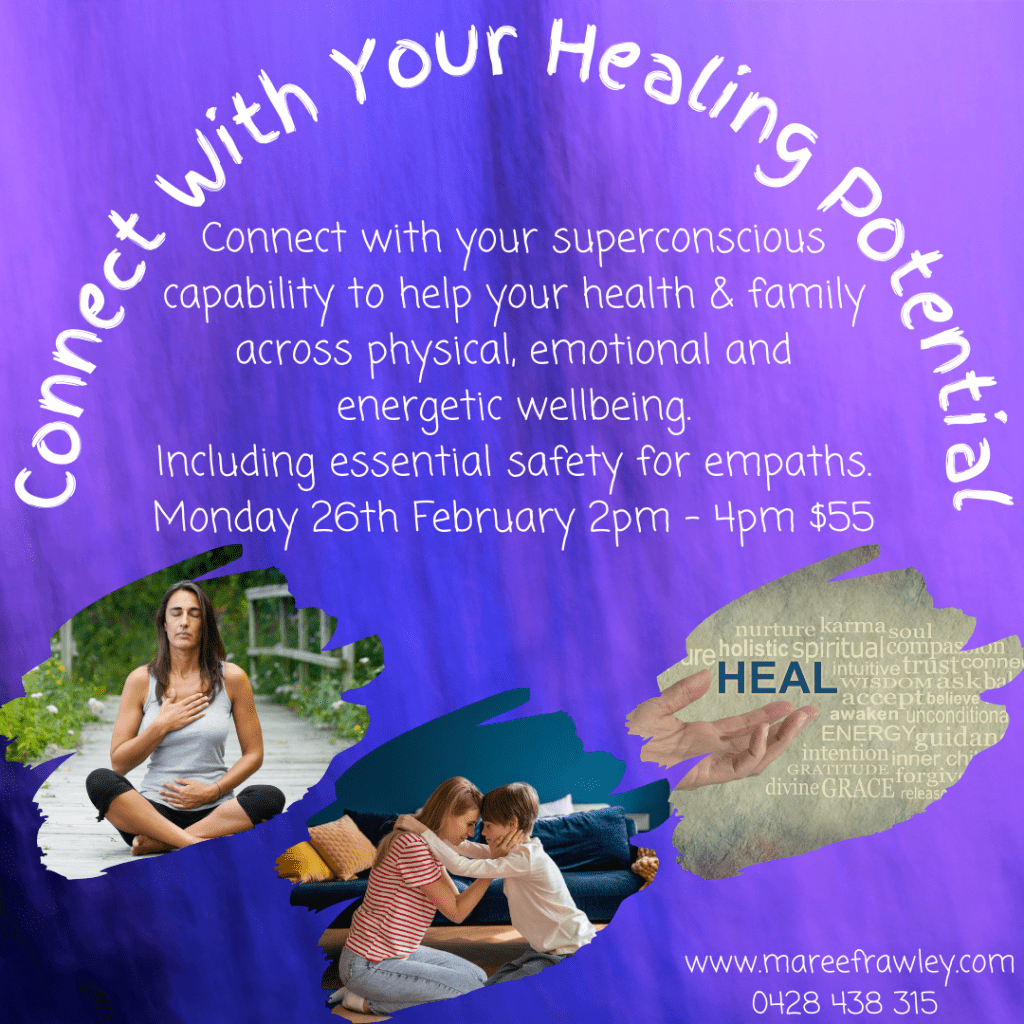 Energetic Healing - be your own healer by developing your superconscious capabilities with @mareerejuvenate.